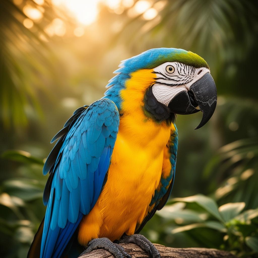 Arara-canindé (Ara ararauna)