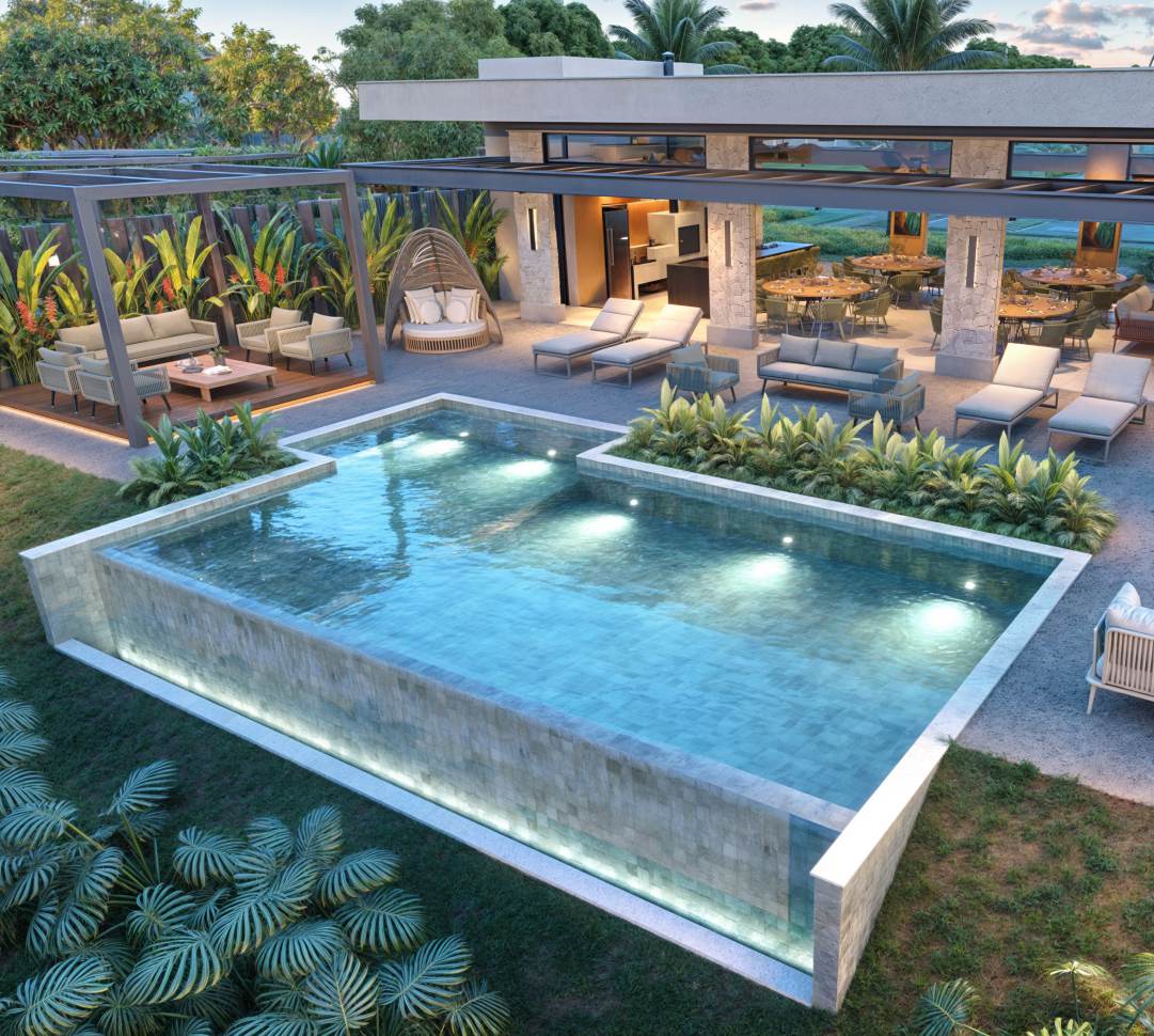 Piscina de borda infinita